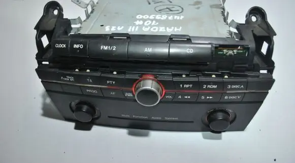 Mazda 3 I Radio/CD/DVD/GPS head unit 14789900