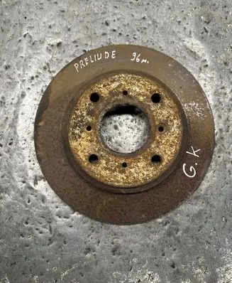 Honda Prelude Rear brake disc