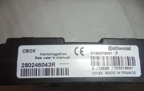 Renault Scenic III - Grand scenic III Other control units/modules 280246043R