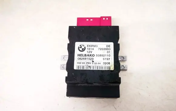Fuel injection pump control unit/module