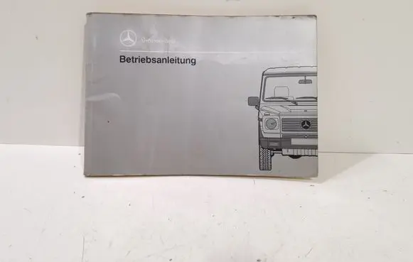 Mercedes-Benz G W461 W463 1st Gen Owners service history hand book 4635840096