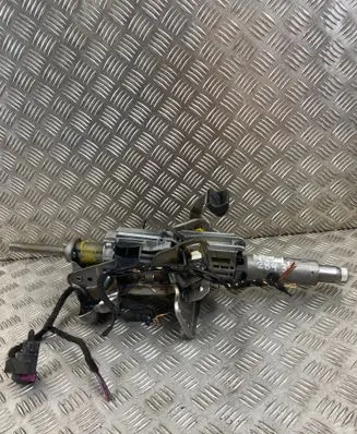 Steering wheel axle