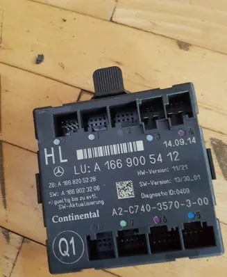 Mercedes-Benz GLS X166 Door control unit/module A1668205226 A1669005412 A1669023206