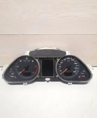 Audi A6 S6 C6 4F Speedometer (instrument cluster) 4F0920931 4F0910930A 50300073040