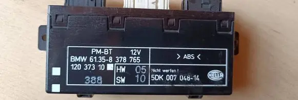 BMW 7 E38 Door control unit/module 61358378765 5DK00704814 12037310