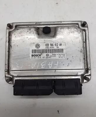 Skoda Fabia Mk1 (6Y) Engine control unit/module 038906012AN 0281010107
