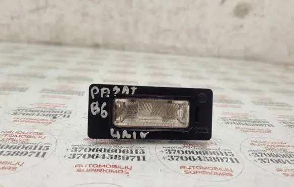 Number plate light