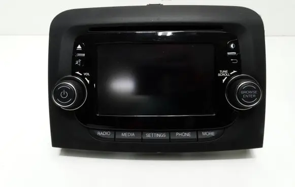 Fiat 500L Radio/CD/DVD/GPS head unit 07356230290 330VP2ECE
