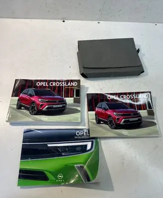 Opel Crossland X Owners service history hand book 