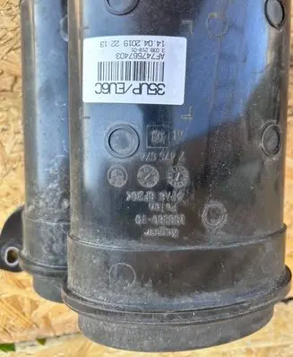 BMW 7 G11 G12 Active carbon filter fuel vapour canister 7475674 19838010