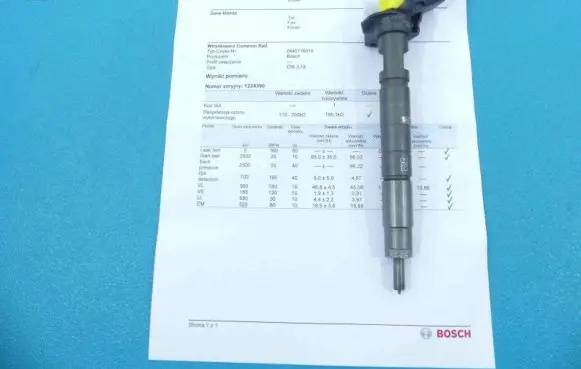 KIA Sportage Fuel injector 0445116018 IMPRK1224390