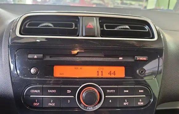Mitsubishi Space Star Radio/CD/DVD/GPS head unit 8701A358 IMPRK1459372