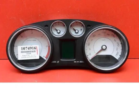 Peugeot 308 Speedometer (instrument cluster) 9666651480