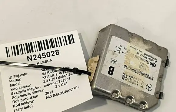 Mercedes-Benz E W212 Front bumper camera A0009050438