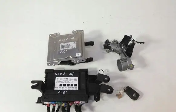Engine ECU kit and lock set