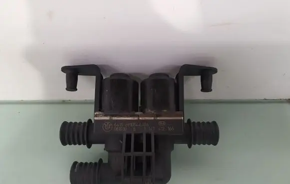 Coolant heater control valve