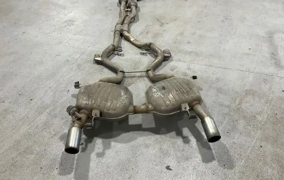 BMW 3 E90 E91 Muffler/silencer 7594771 7594781