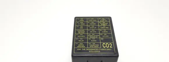 Hyundai Atos Prime Fuse box cover 9111302103