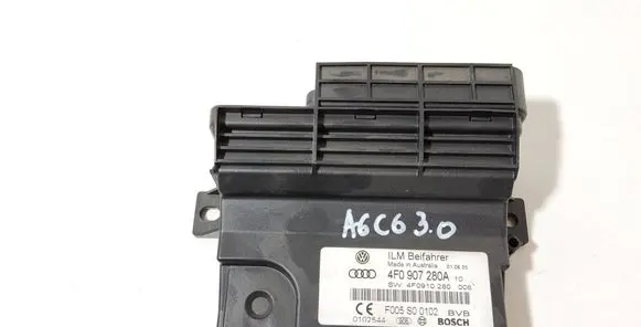 Audi A6 S6 C6 4F Comfort/convenience module 4F0907280A F005S00102 4F0910280