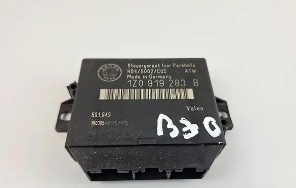 Volkswagen Golf V Parking PDC control unit/module 1Z0919283B 601849