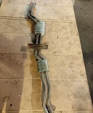 BMW 3 E46 Muffler/silencer 7502551 2169904000 7502550