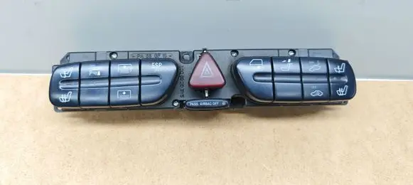 Mercedes-Benz CLK A209 C209 Hazard light switch 2038217979