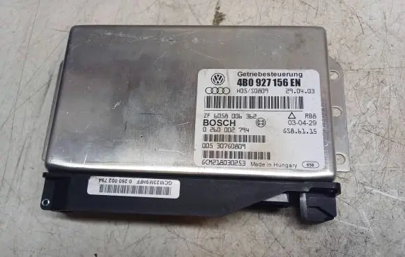 Audi A6 S6 C5 4B Gearbox control unit/module 4B0927156EN 30760809 0260002794