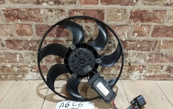 Audi A6 S6 C6 4F Air conditioning (A/C) fan (condenser) 