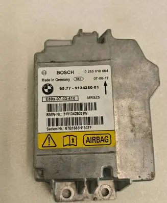 BMW 1 E81 E87 Airbag control unit/module 9134280 31913428001W 0285010064