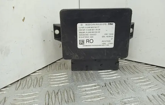 Mercedes-Benz A W169 Brake system control unit/module A2469003417