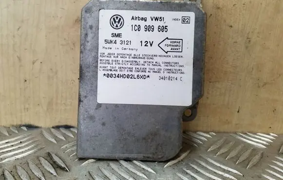 Ford Galaxy Airbag control unit/module 1C0909605 5WK43121