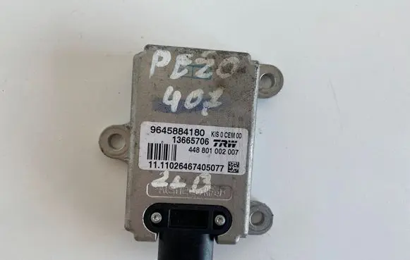 Peugeot 407 ESP (stability system) control unit 9645884180