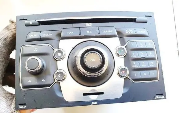 Peugeot 508 Radio/CD/DVD/GPS head unit 96664002ZD 95055152
