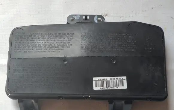 Front door airbag