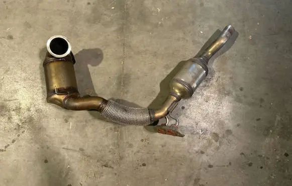 Volkswagen Golf VIII Catalyst/FAP/DPF particulate filter 5WA131723C 5Q0181JC 231122