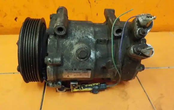 Peugeot Expert Air conditioning (A/C) compressor (pump) 9800851980