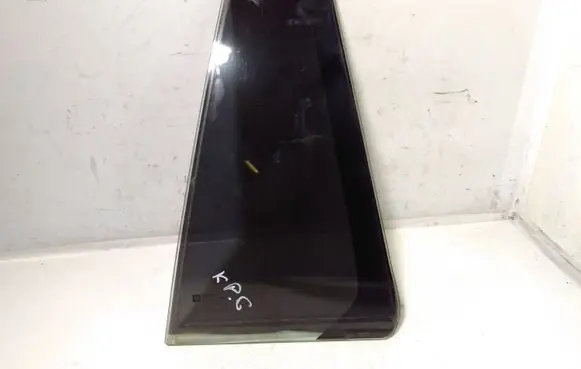 Rear vent window glass