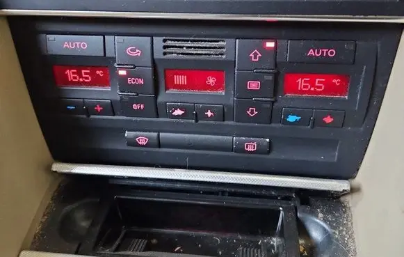 Audi A4 S4 B7 8E 8H Climate control/heater control trim 8E0820043BL IMPRK1513387