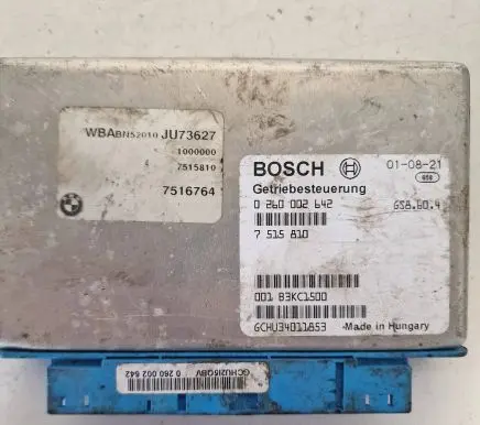 BMW 5 E39 Gearbox control unit/module 0260002642 7516764 7515810