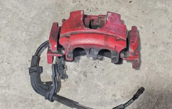 Mercedes-Benz GL X166 Front brake caliper A1664200348 9905