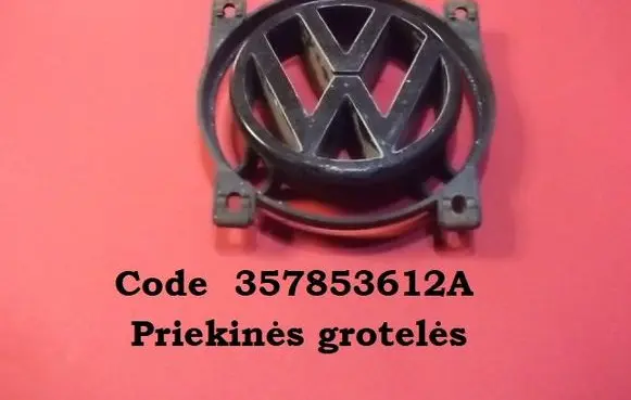 Volkswagen Caddy Manufacturer badge logo/emblem 357853612A