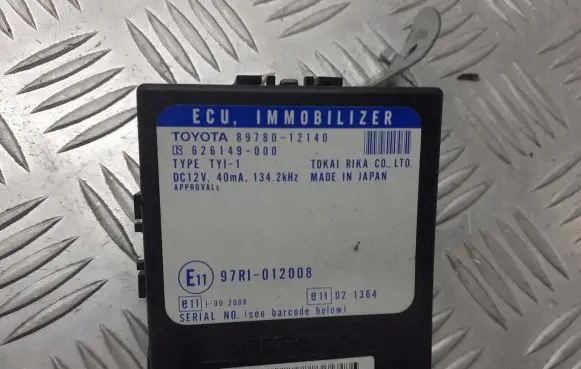 Toyota Corolla E120 E130 Immobilizer control unit/module 89780-12140