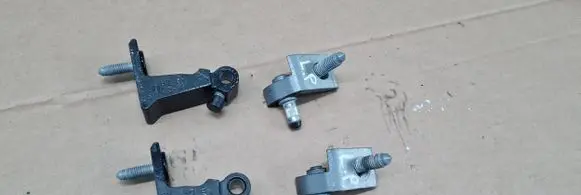 Front door hinge set