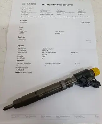 Citroen C5 Fuel injector 0445116013 0210047246