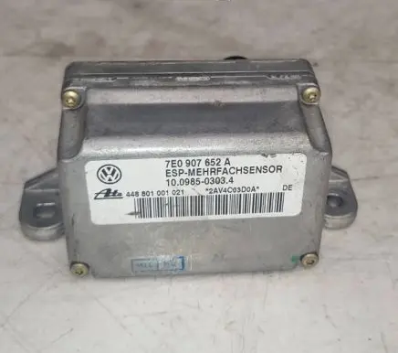 Porsche Cayenne (9PA) ESP acceleration yaw rate sensor 7E0907652A