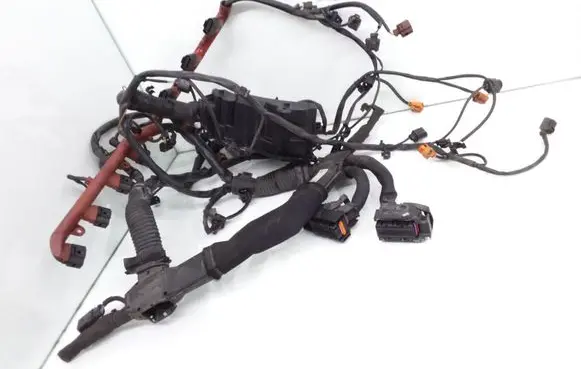 Audi A8 S8 D4 4H Engine installation wiring loom 4H1971713AE 079971821 079971822B