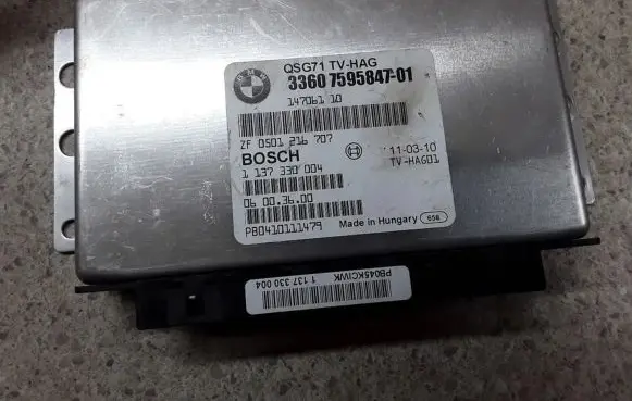 BMW X5 E70 Torque split ecu control unit/module 7595847