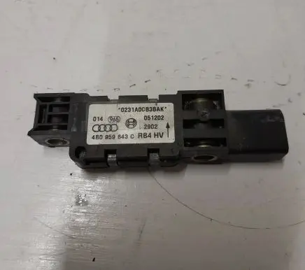 Audi A6 S6 C5 4B Airbag deployment crash/impact sensor 4B0959643C 051202 0231A0CB3BAK