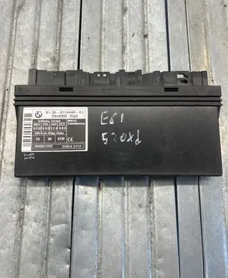 BMW 5 E60 E61 Comfort/convenience module 9114448 5WK49110 690324000