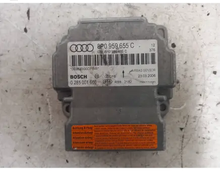 Audi A3 S3 A3 Sportback 8P Airbag control unit/module 8P0959655C 0285001666